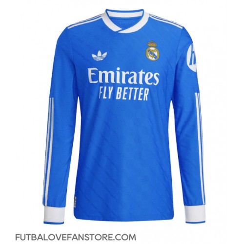Real Madrid Tretí futbalový dres 2025-26 Dlhy Rukáv Real Madrid Tretí futbalový dres 2025-26 Dlhy Rukáv